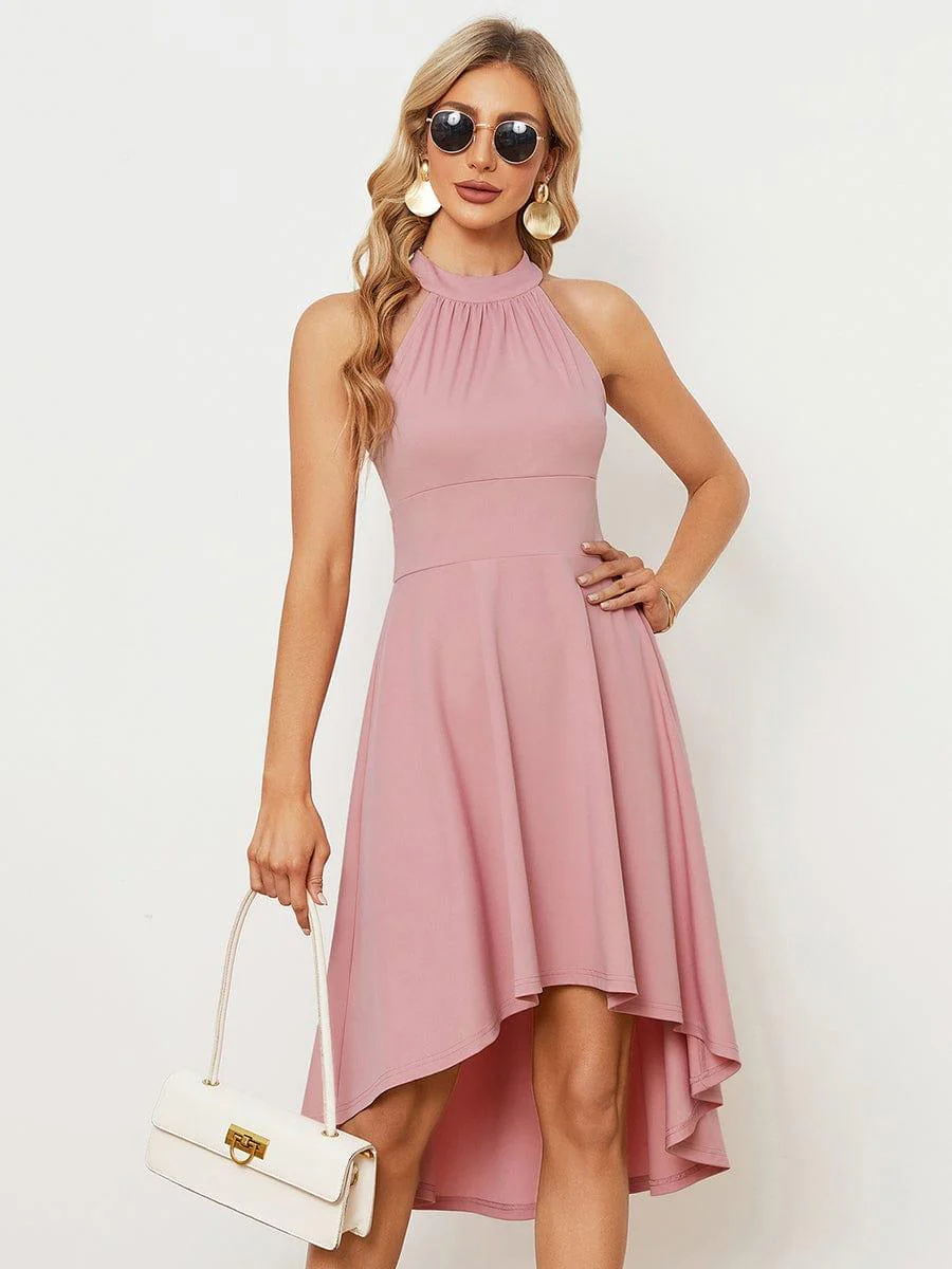 A-Line Halter Summer Sundresses Causal Cocktail Dress(Final Sale) - Image 41