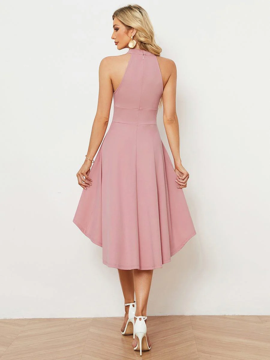 A-Line Halter Summer Sundresses Causal Cocktail Dress(Final Sale) - Image 42