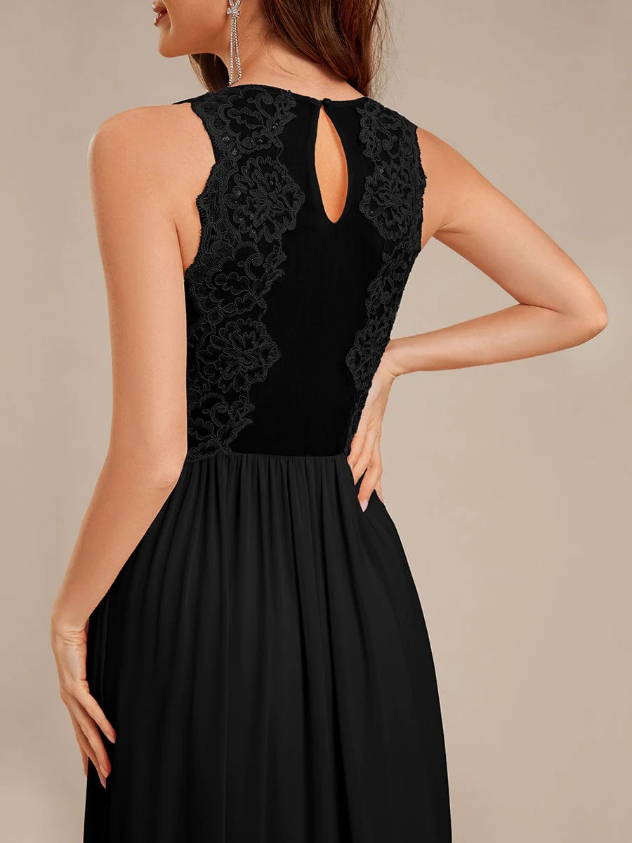 ever MARIBEL|Appliqué Chiffon Maxi Bridesmaid Dress - Image 10