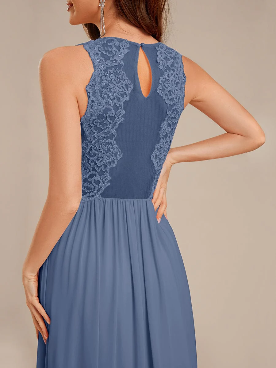 ever MARIBEL|Appliqué Chiffon Maxi Bridesmaid Dress - Image 25