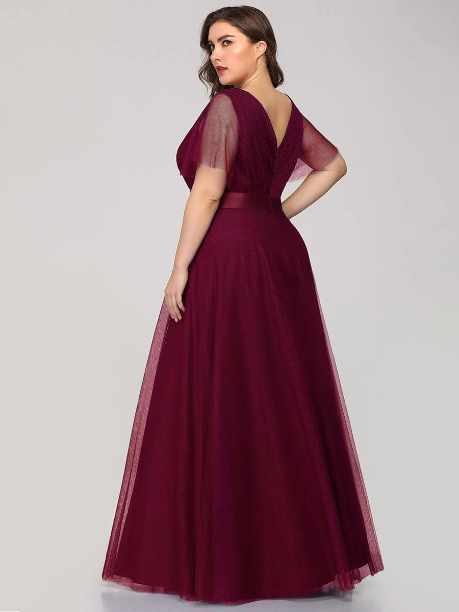 Burgundy Bridesmaid Dresses - Image 25