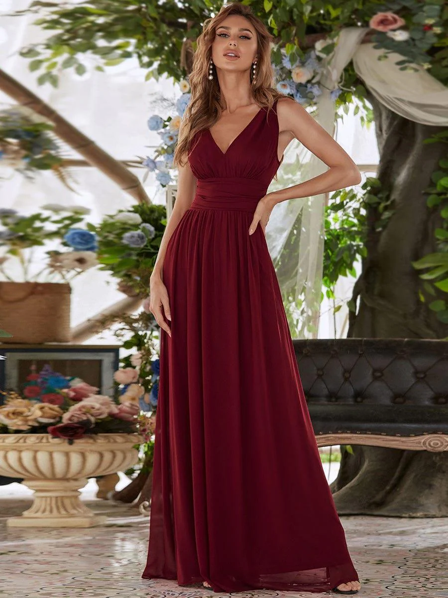 Burgundy Bridesmaid Dresses - Image 29