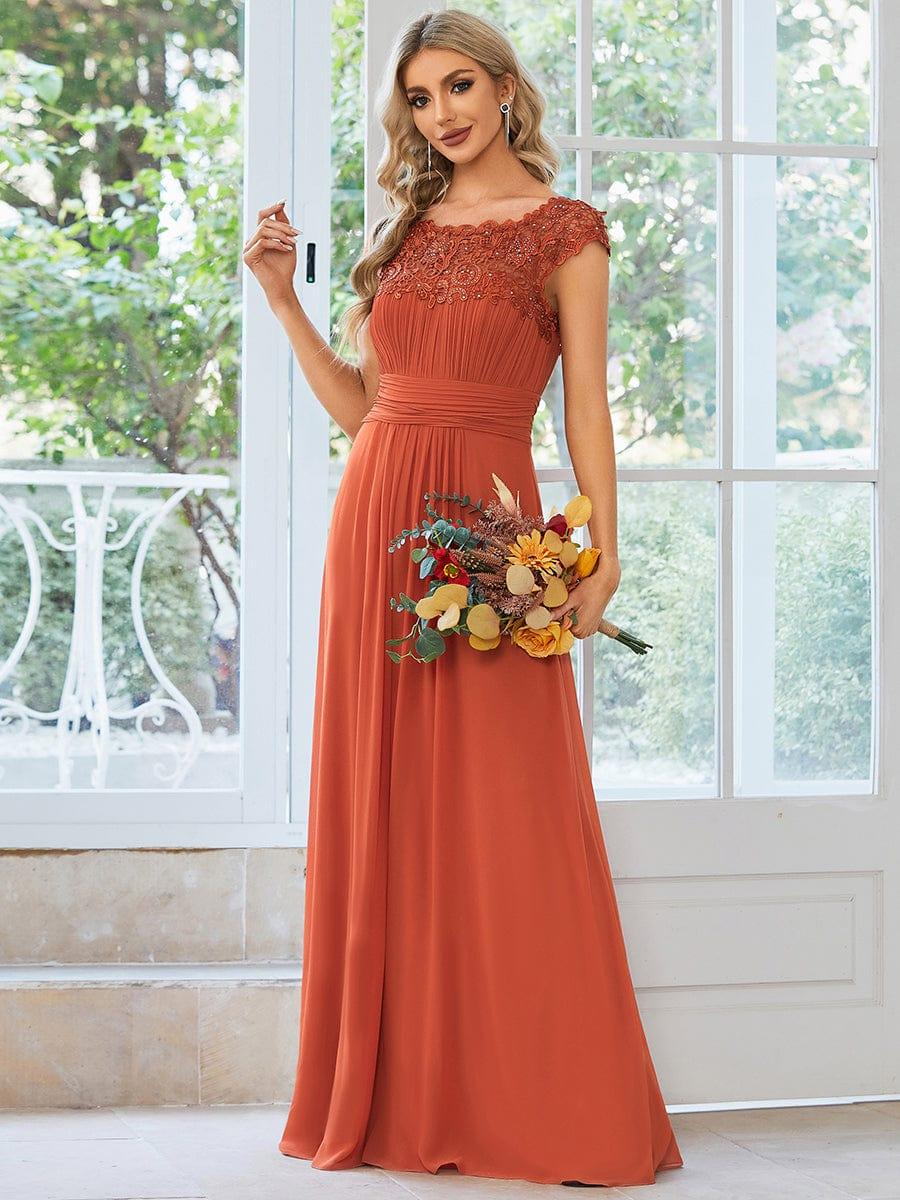 Top Picks Burnt Orange Bridesmaid Dresses - Image 40