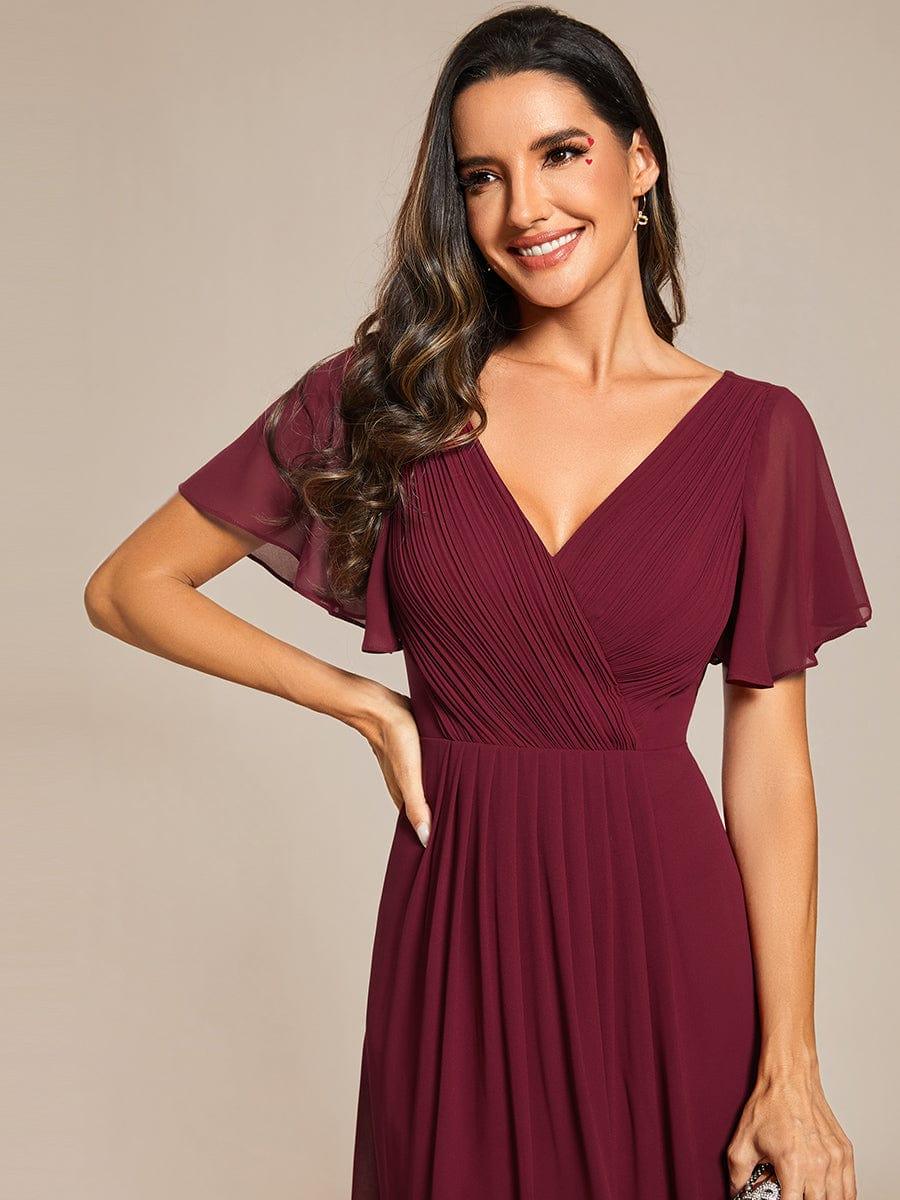ever FAYE|Chic V Neck High-Low Evening Dress - Image 44