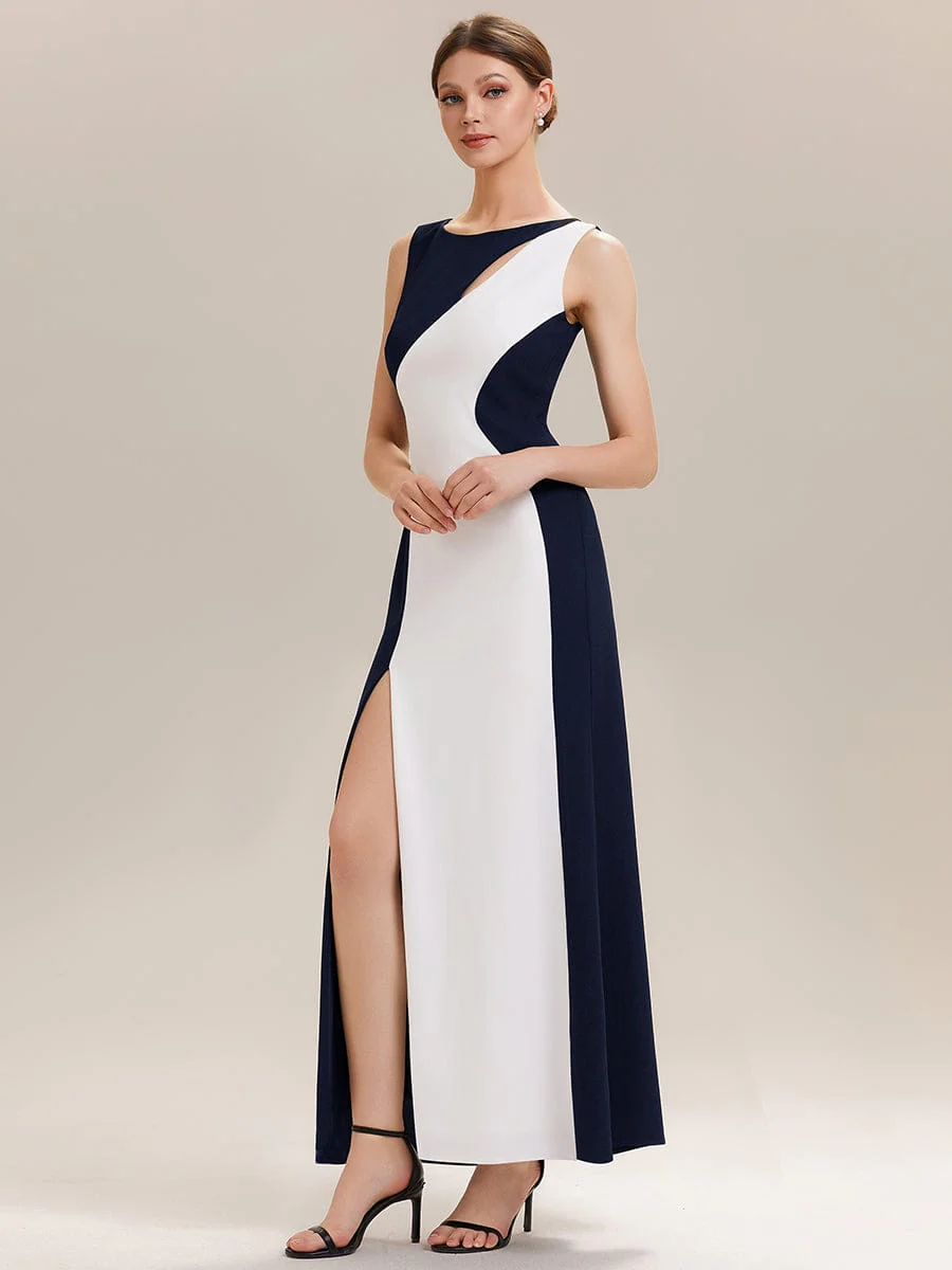 ever PEARL|Cut-Out Detail Knit Sleeveless Dress - Image 11