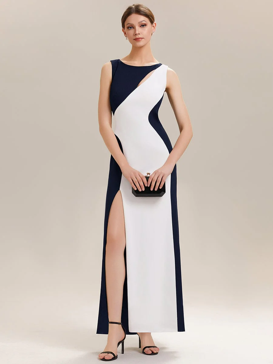 ever PEARL|Cut-Out Detail Knit Sleeveless Dress - Image 12