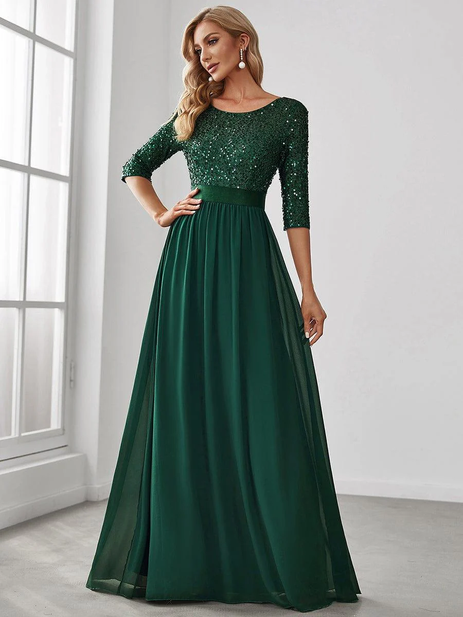Dark Green Concert Dresses - Image 26