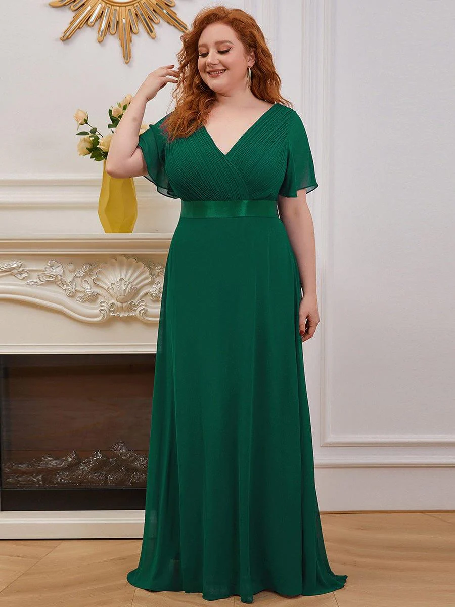 Dark Green Concert Dresses - Image 7