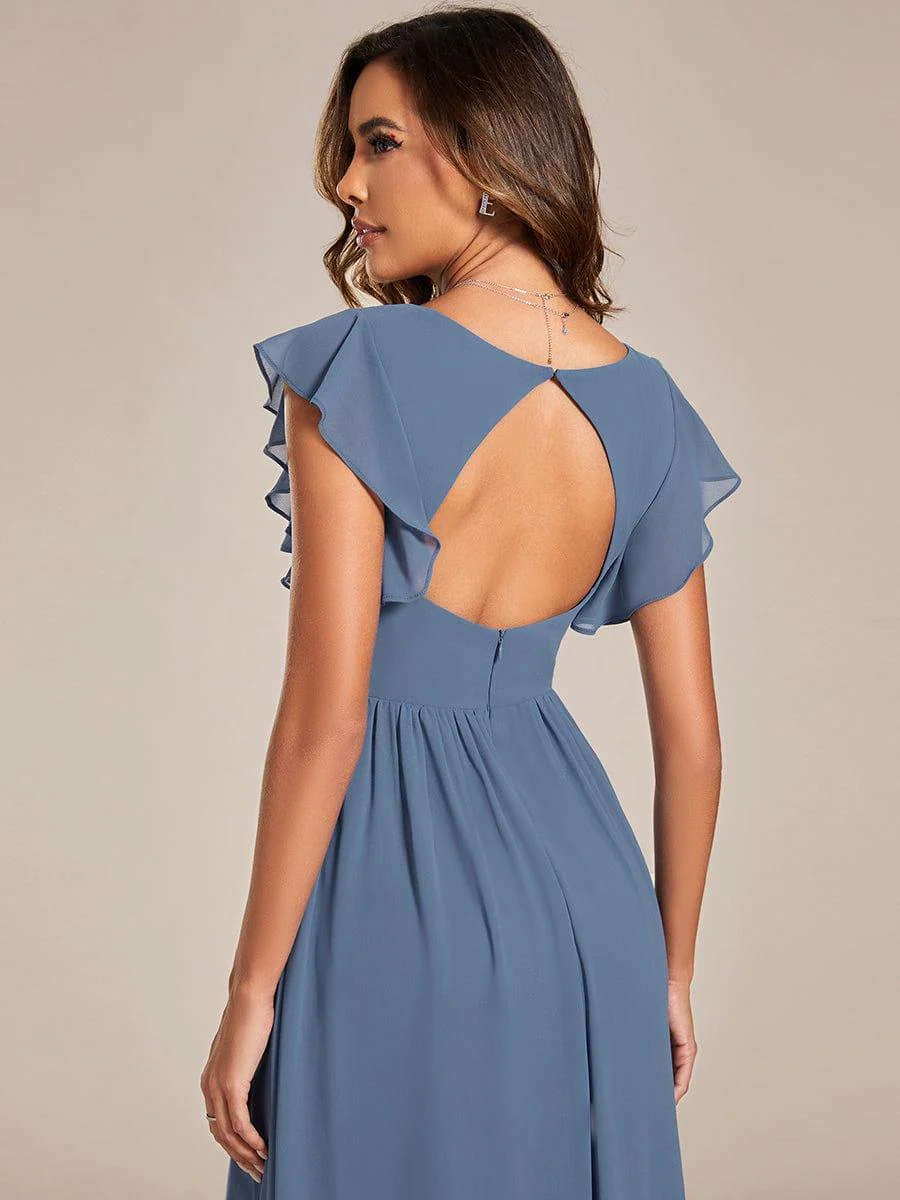 Dusty Blue Concert Dresses - Image 18