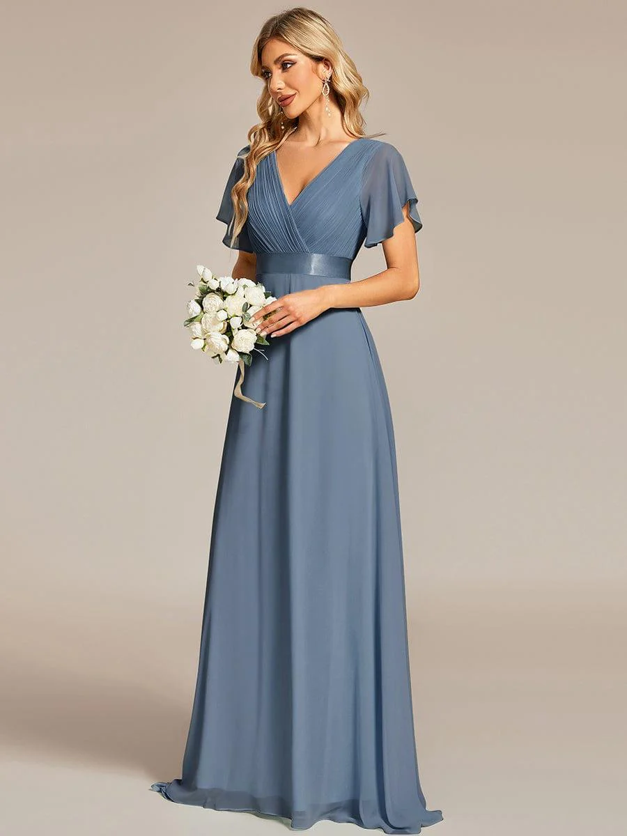 Dusty Blue Concert Dresses - Image 2