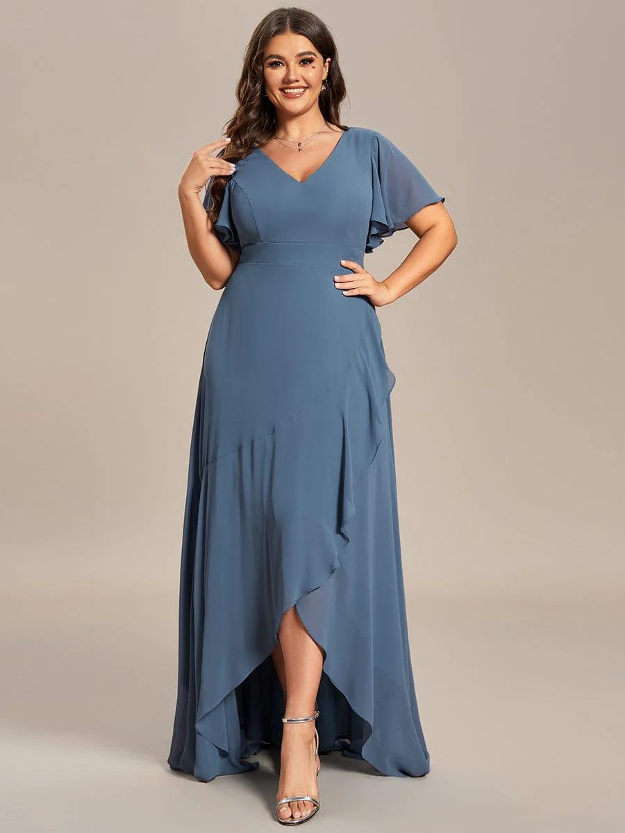 Dusty Blue Concert Dresses - Image 27