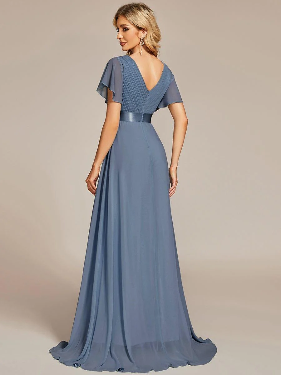 Dusty Blue Concert Dresses - Image 3