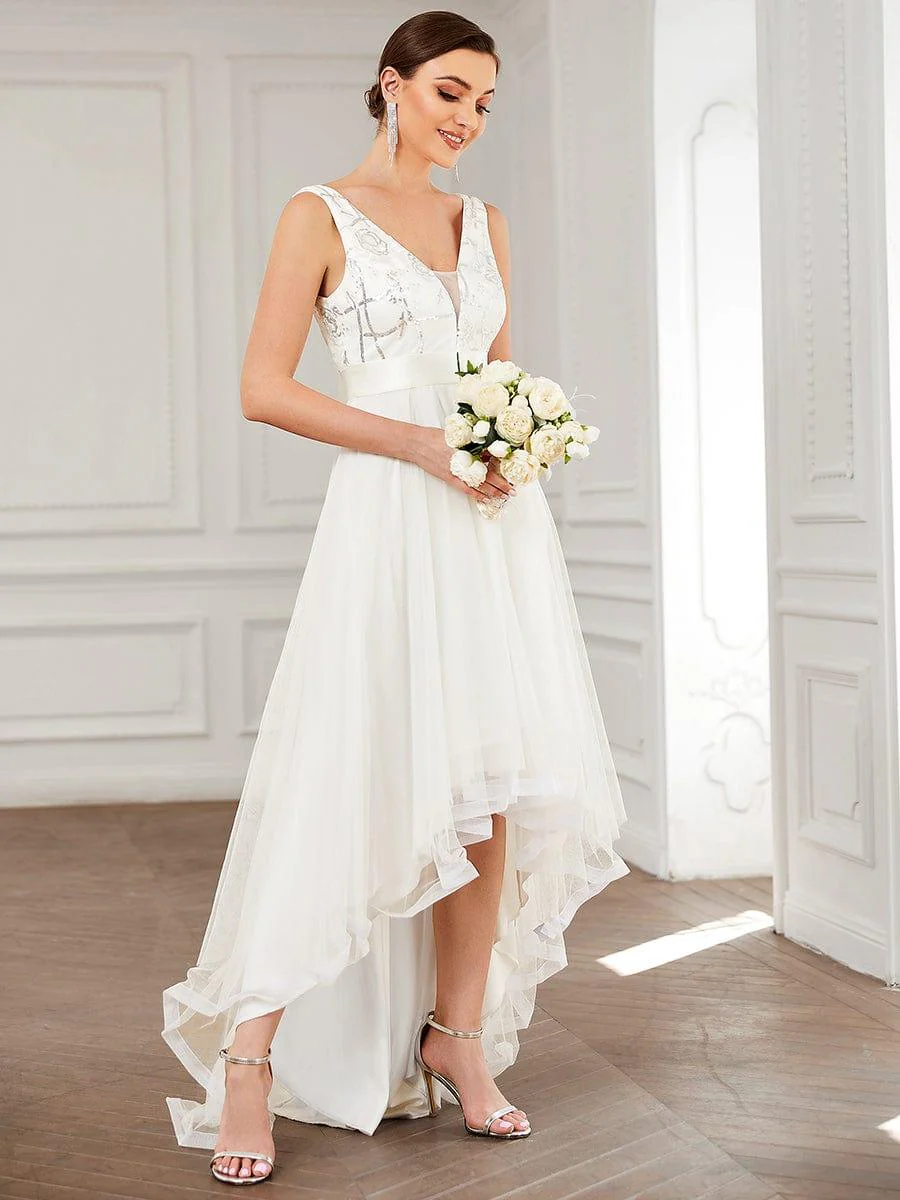 ever SASHIA|Elegant High-Low Tulle Evening Dresses(Final Sale) - Image 48