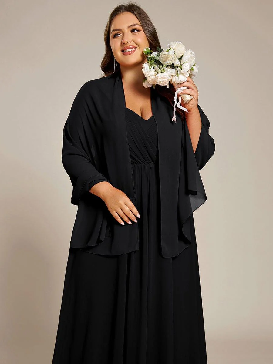 ever CHARLEE|Elegant Women's Chiffon Shawl For Special Occasion - Image 10
