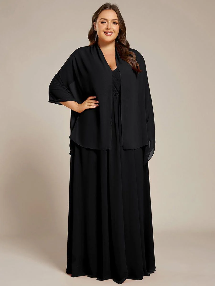 ever CHARLEE|Elegant Women's Chiffon Shawl For Special Occasion - Image 11