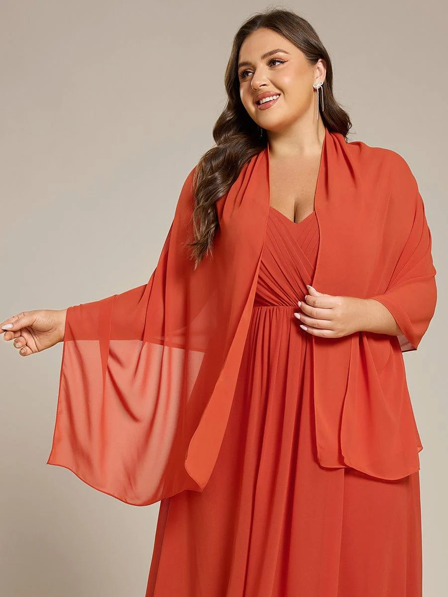 ever CHARLEE|Elegant Women's Chiffon Shawl For Special Occasion - Image 12