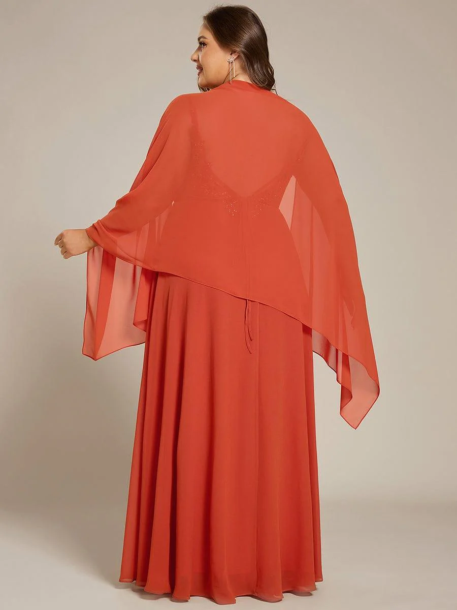 ever CHARLEE|Elegant Women's Chiffon Shawl For Special Occasion - Image 14