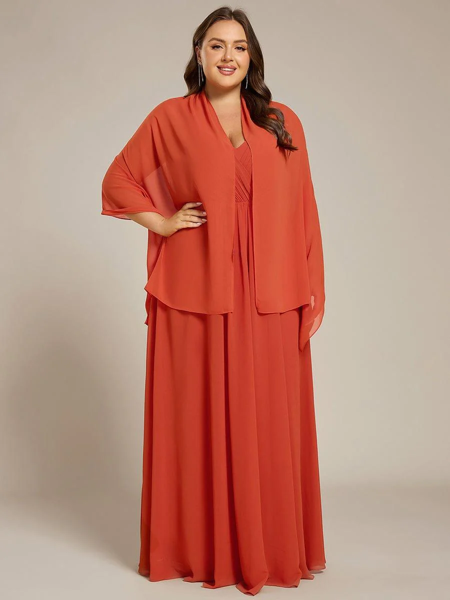 ever CHARLEE|Elegant Women's Chiffon Shawl For Special Occasion - Image 16