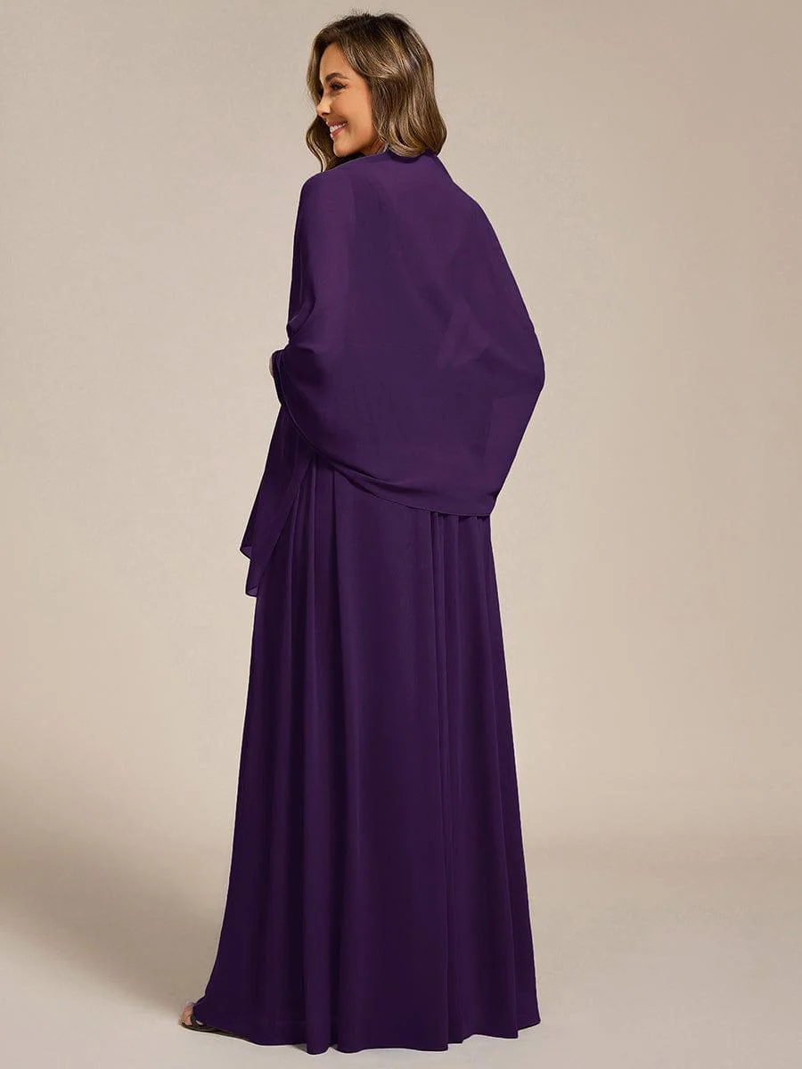 ever CHARLEE|Elegant Women's Chiffon Shawl For Special Occasion - Image 28
