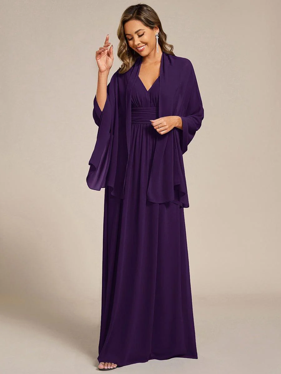 ever CHARLEE|Elegant Women's Chiffon Shawl For Special Occasion - Image 30
