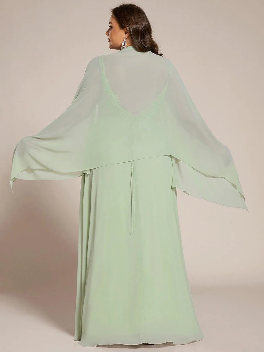 ever CHARLEE|Elegant Women's Chiffon Shawl For Special Occasion - Image 33