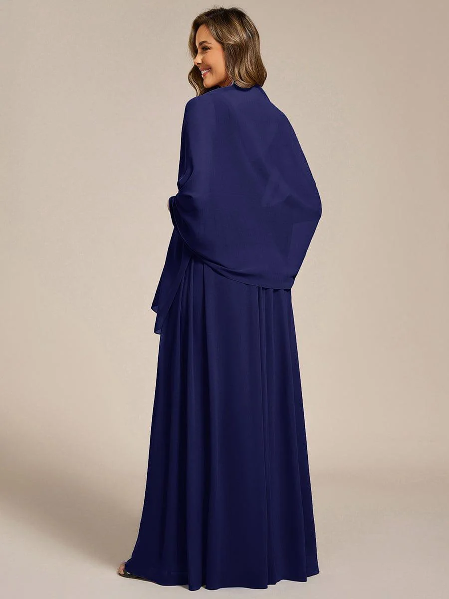 ever CHARLEE|Elegant Women's Chiffon Shawl For Special Occasion - Image 38
