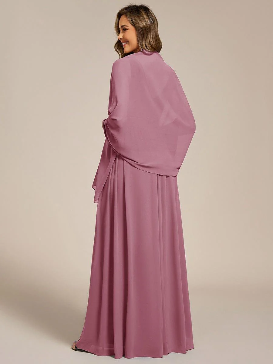 ever CHARLEE|Elegant Women's Chiffon Shawl For Special Occasion - Image 42