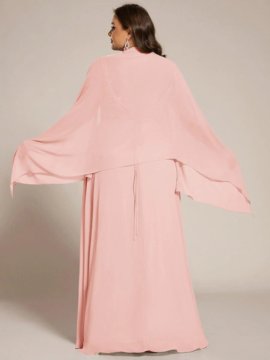 ever CHARLEE|Elegant Women's Chiffon Shawl For Special Occasion - Image 47