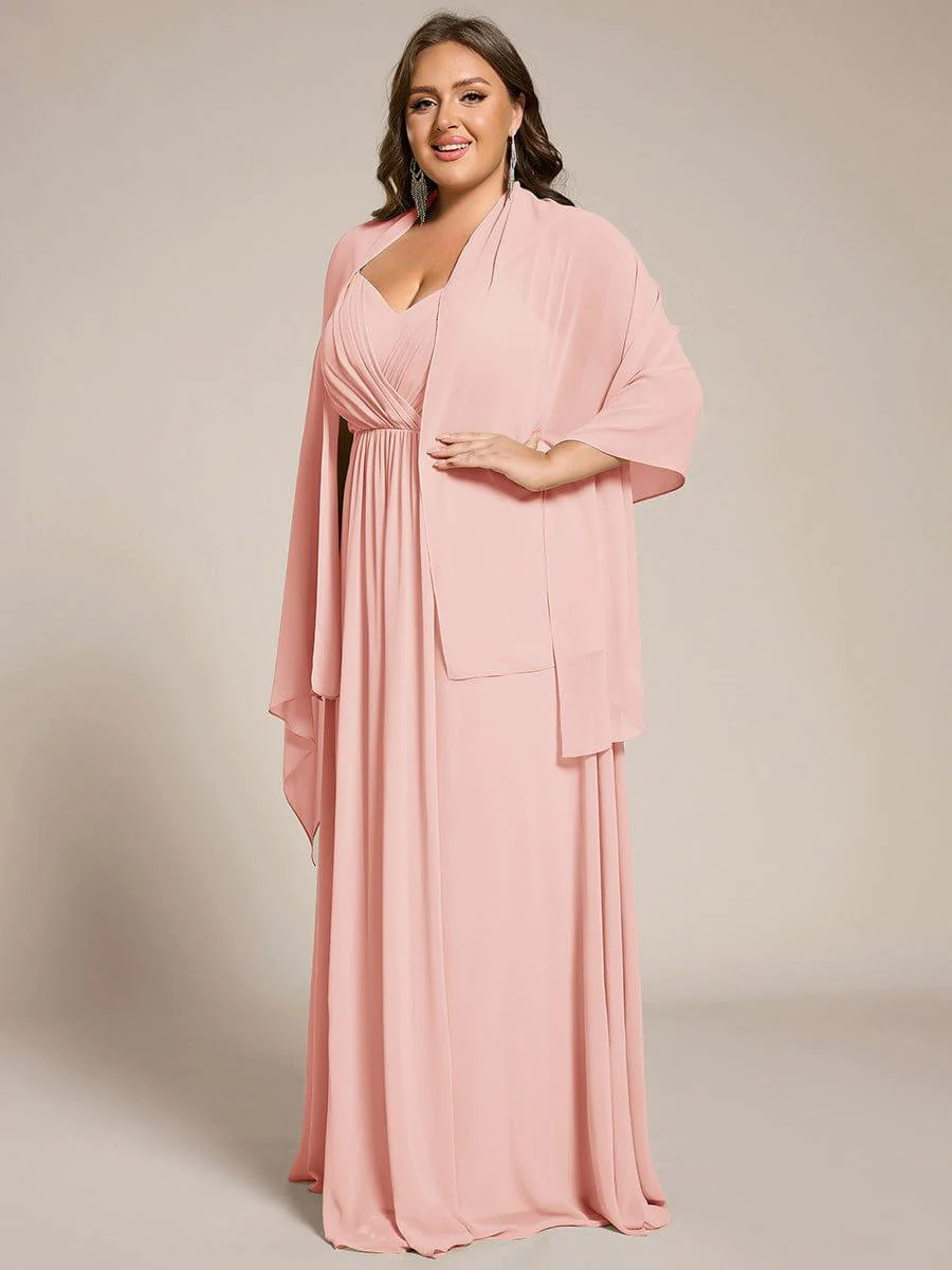 ever CHARLEE|Elegant Women's Chiffon Shawl For Special Occasion - Image 50