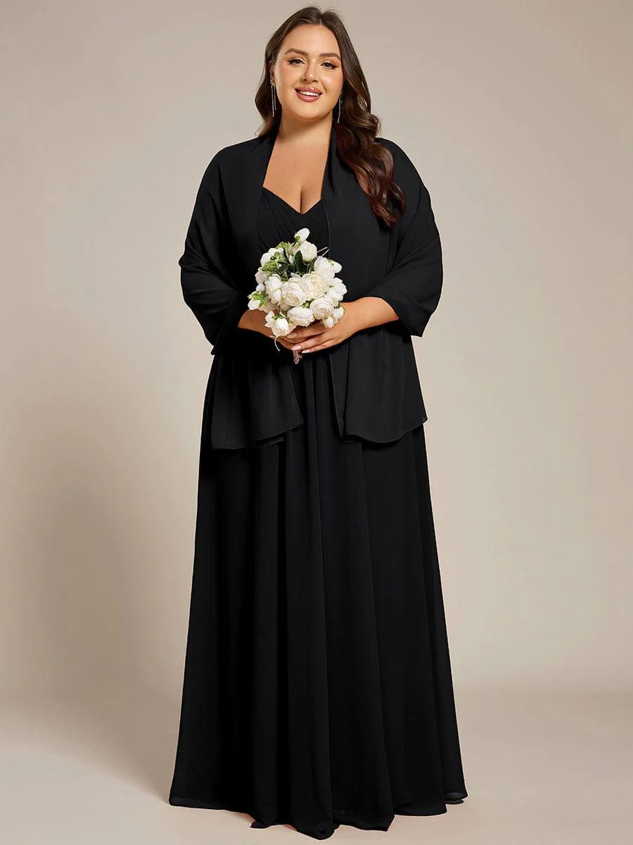 ever CHARLEE|Elegant Women's Chiffon Shawl For Special Occasion - Image 8
