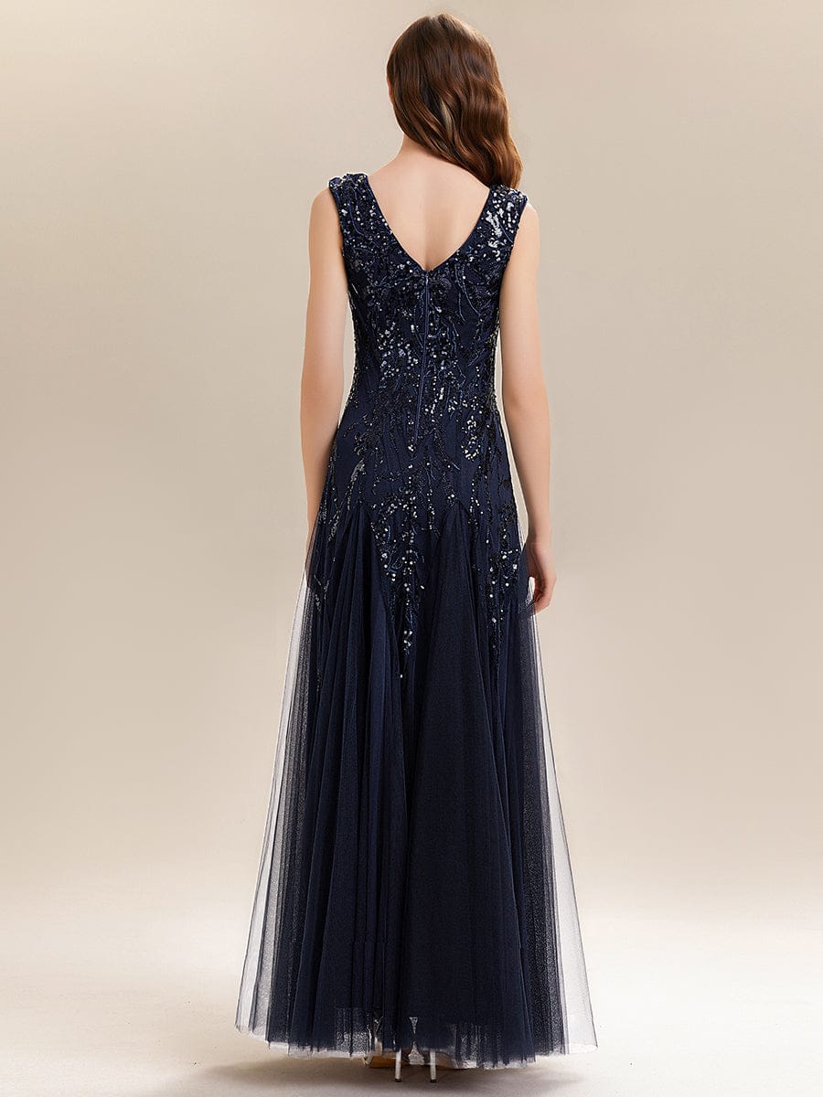 ever FREYA|Embroidered Sequin Cap Sleeve Dress - Image 18