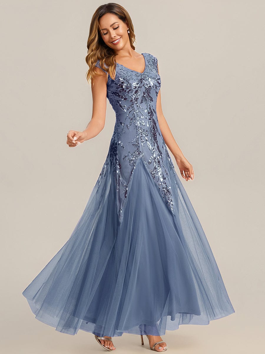 ever FREYA|Embroidered Sequin Cap Sleeve Dress - Image 82