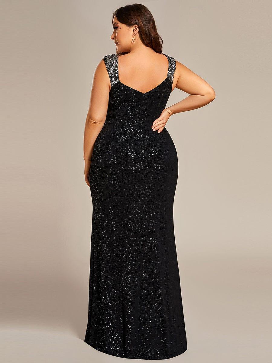 ever NOIRE|Elegant Sequin Prom Dress - Image 9