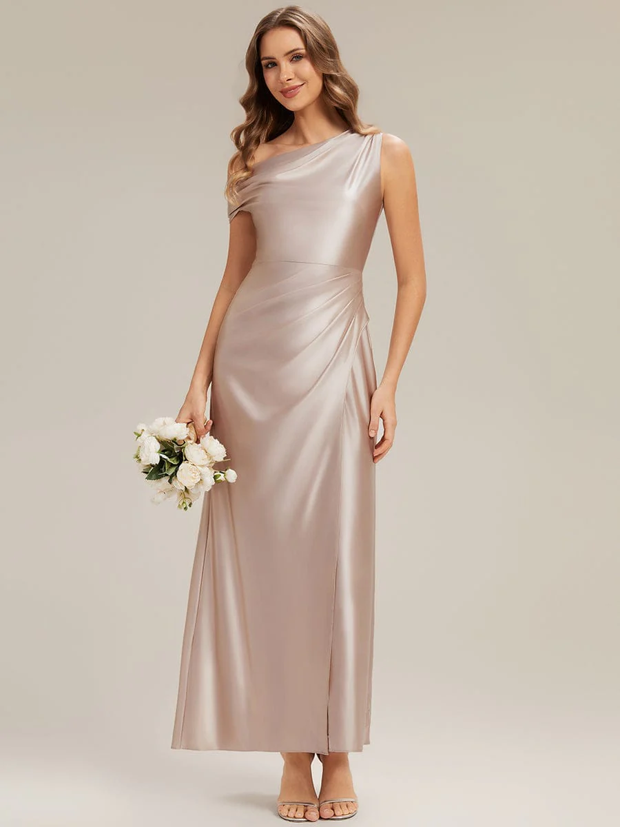 ever OPAL|Convertible Satin Drop Shoulder Sleeve Dress - Image 25