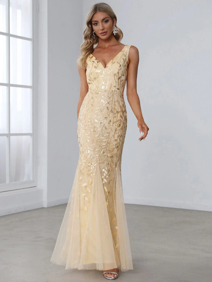 Gold Bridesmaid Dresses - Image 15