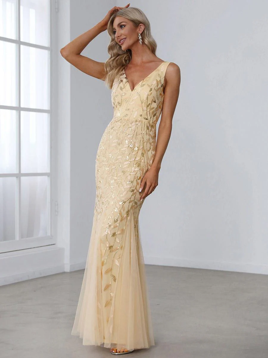 Gold Bridesmaid Dresses - Image 18