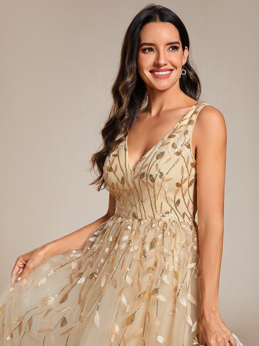 Gold Bridesmaid Dresses - Image 29