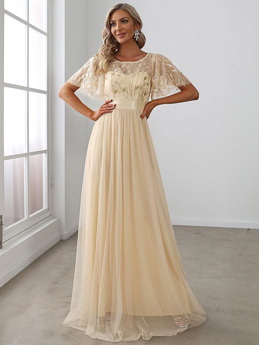 Gold Bridesmaid Dresses - Image 9
