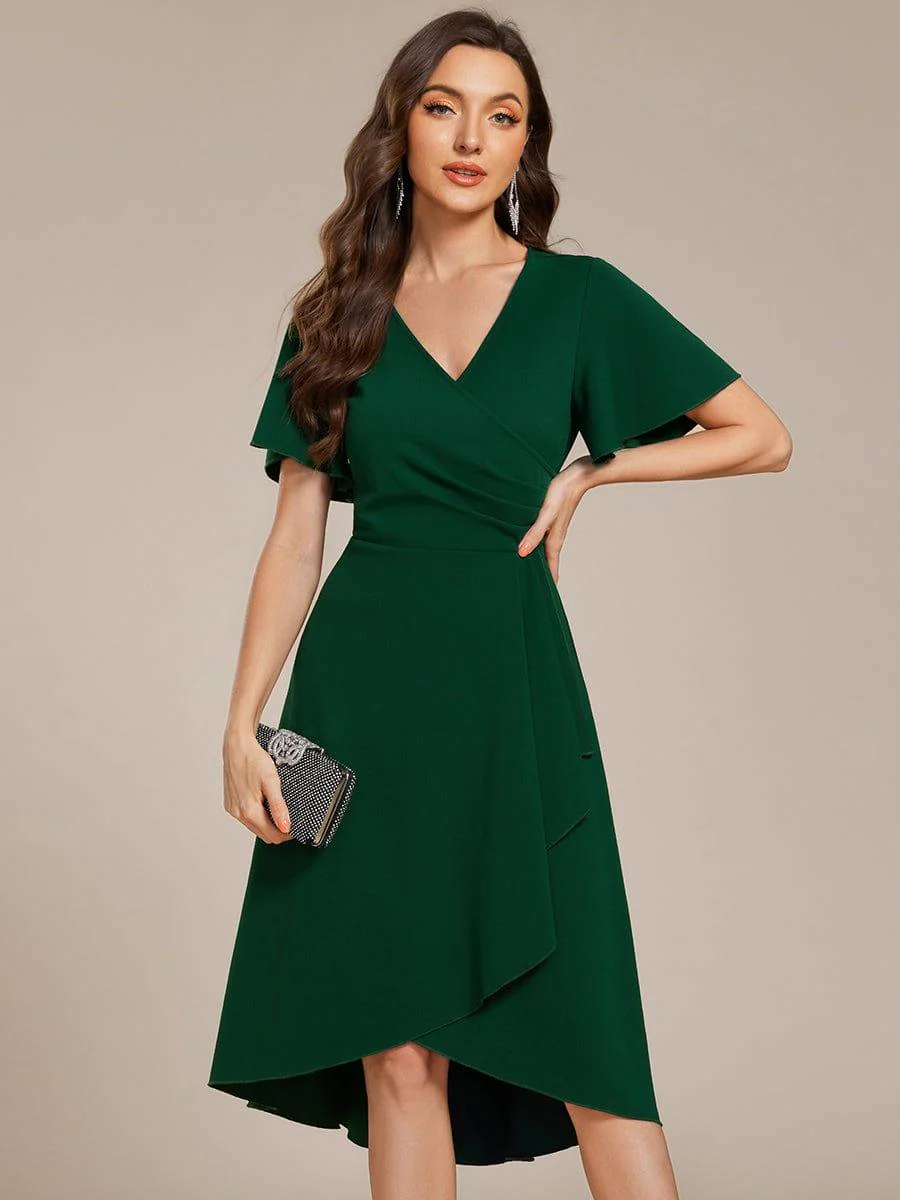 ever FALLON|High Stretch Midi Wedding Guest Dress - Image 15