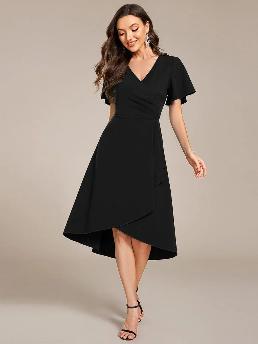 ever FALLON|High Stretch Midi Wedding Guest Dress - Image 4