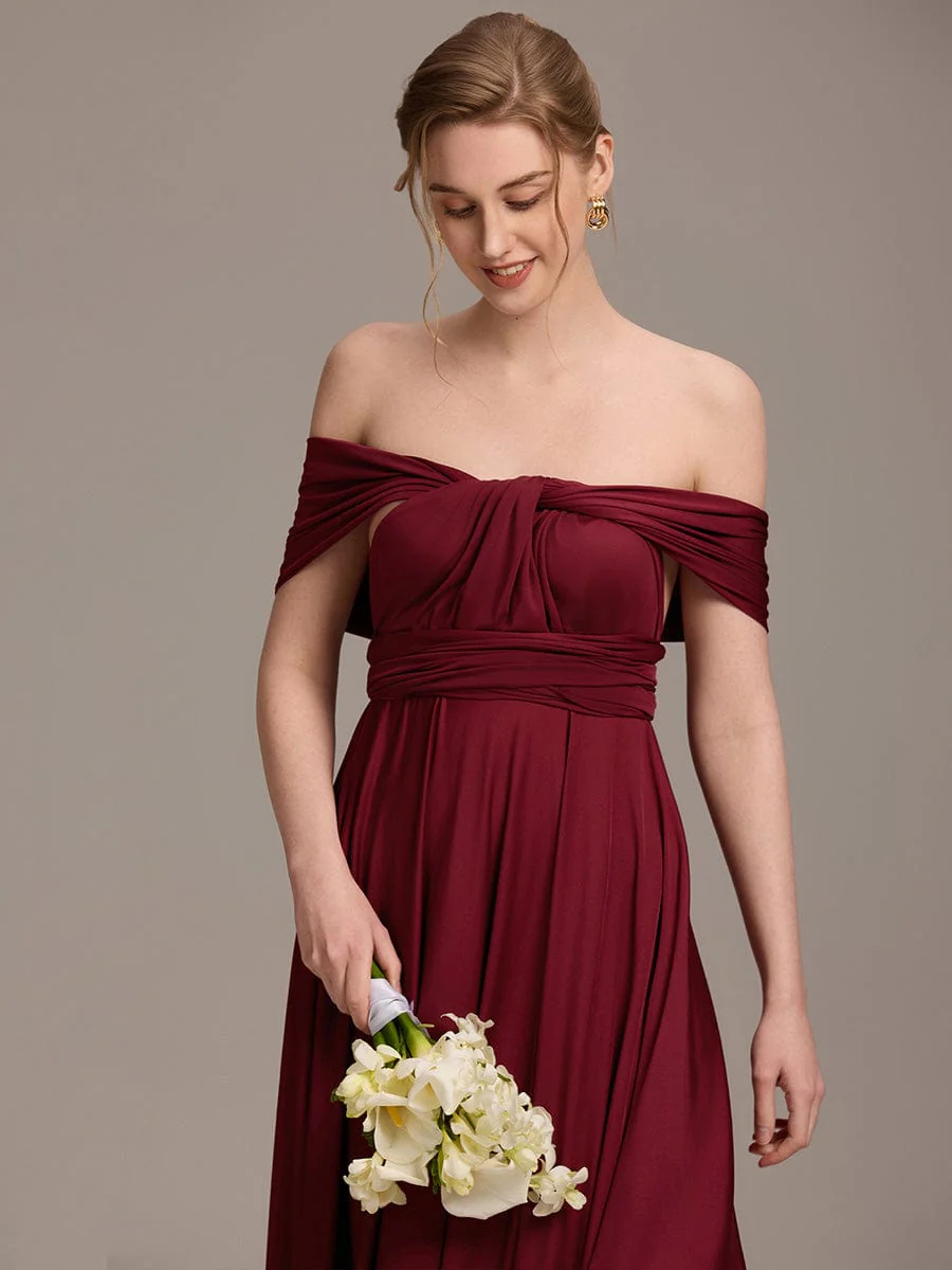 ever STYLES|High-Stretch Soft Versatile Convertible Bridesmaid Dress - Image 10