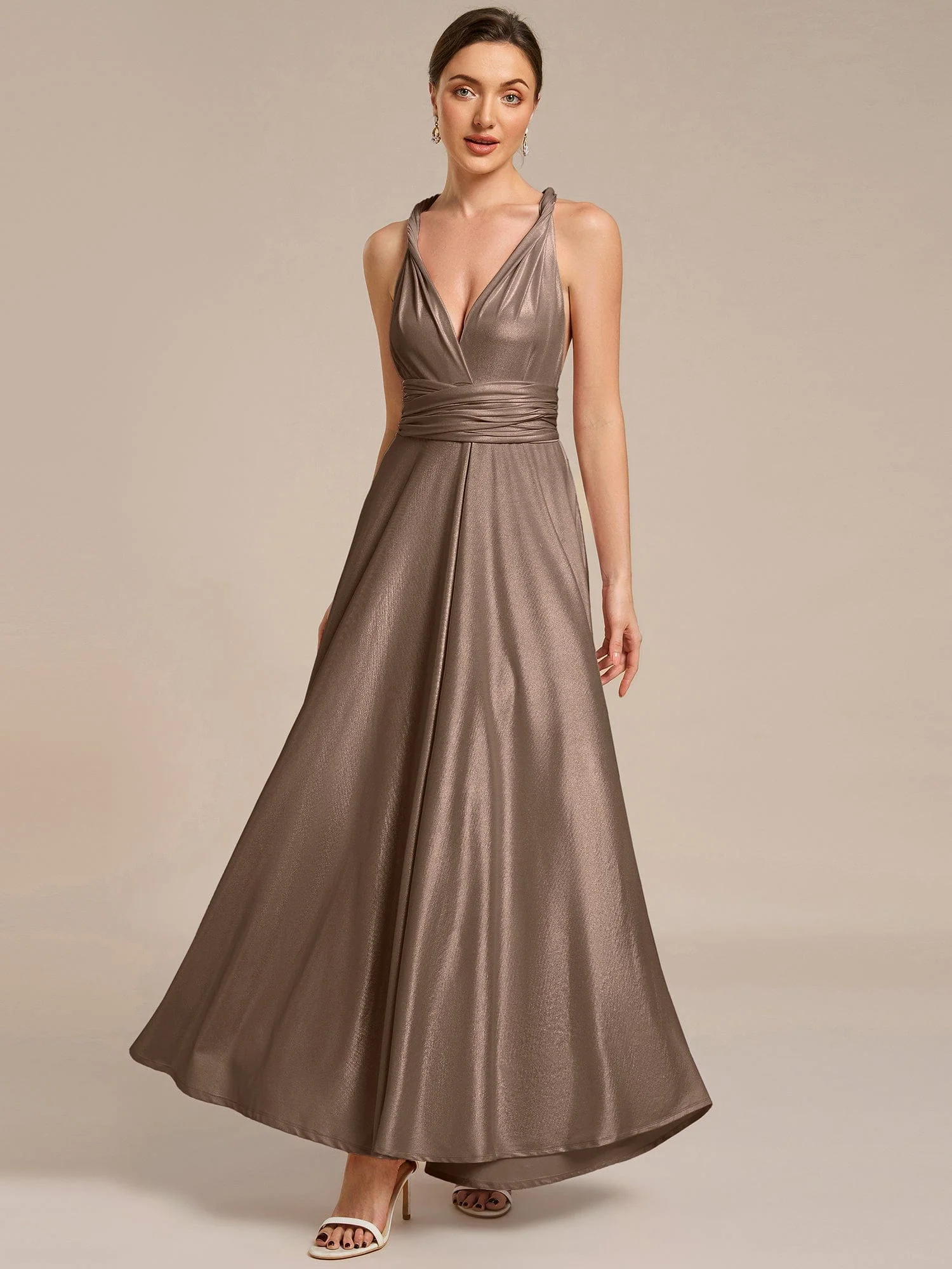 ever STYLES|High-Stretch Soft Versatile Convertible Bridesmaid Dress - Image 136