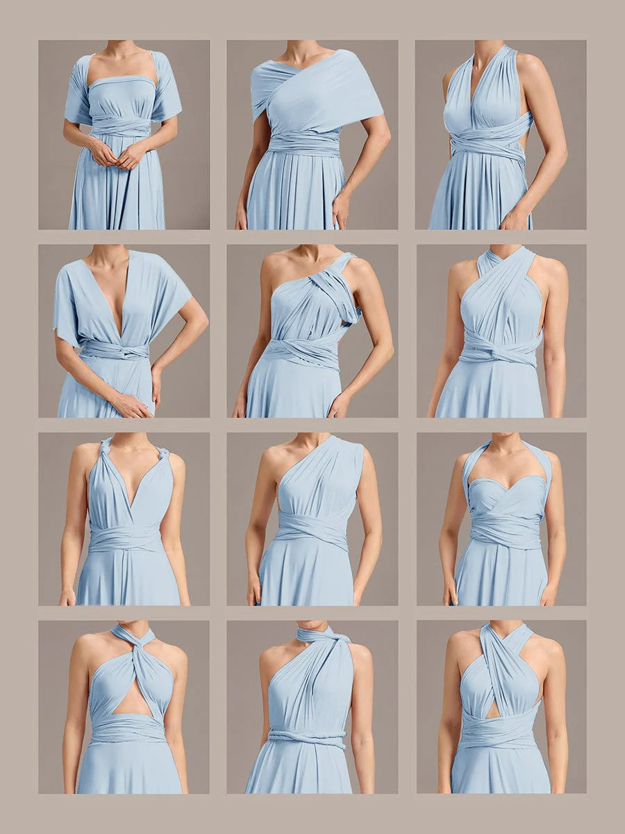 ever STYLES|High-Stretch Soft Versatile Convertible Bridesmaid Dress - Image 34
