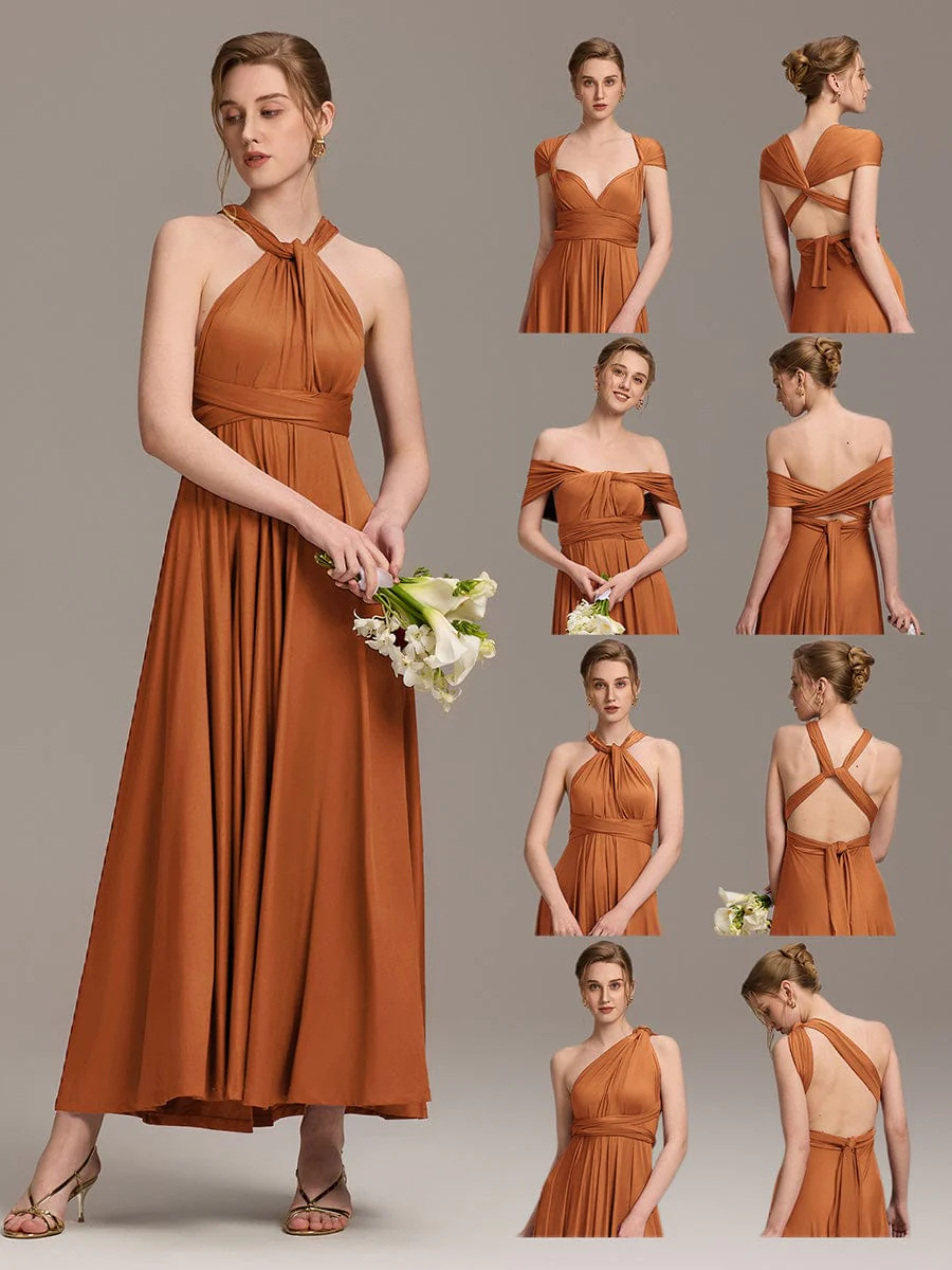 ever STYLES|High-Stretch Soft Versatile Convertible Bridesmaid Dress - Image 41