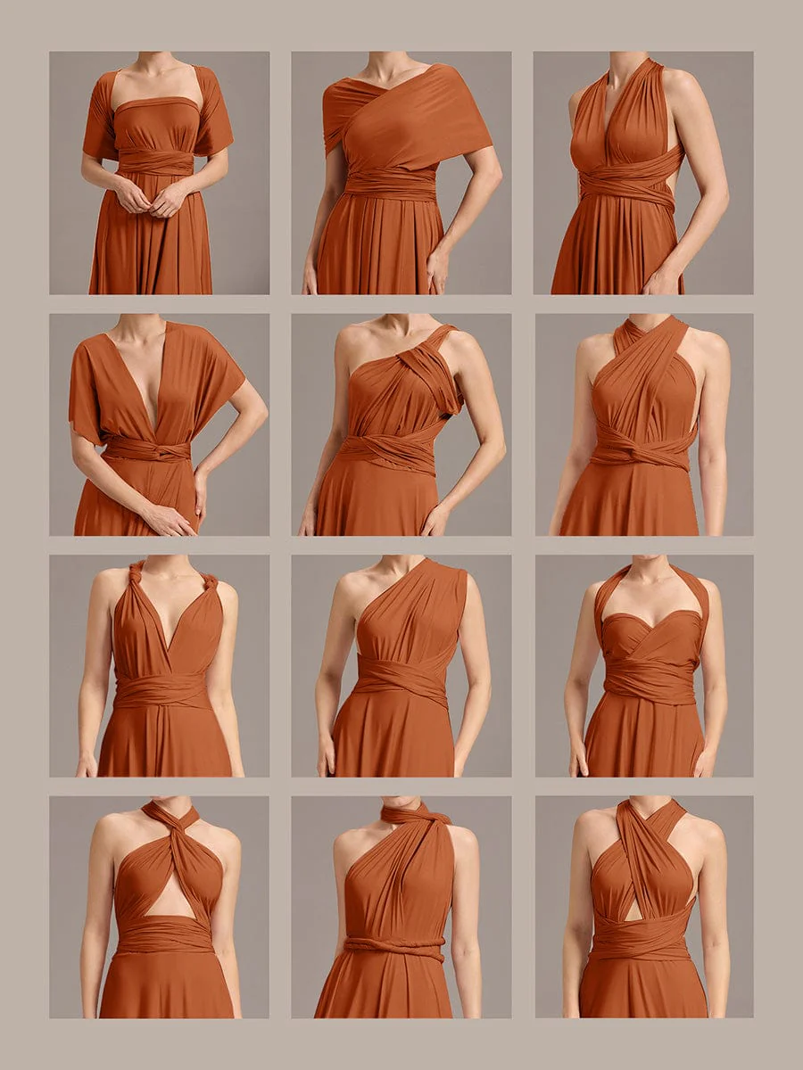 ever STYLES|High-Stretch Soft Versatile Convertible Bridesmaid Dress - Image 42