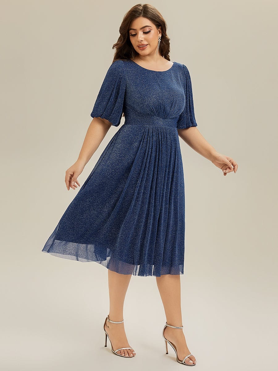 ever MARIS|Knit Half Sleeve Wedding Guest Dress - Image 23
