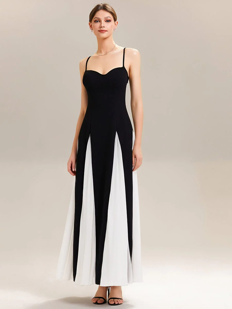 ever IVOIRE|Knit Sleeveless A-Line Dress - Image 5