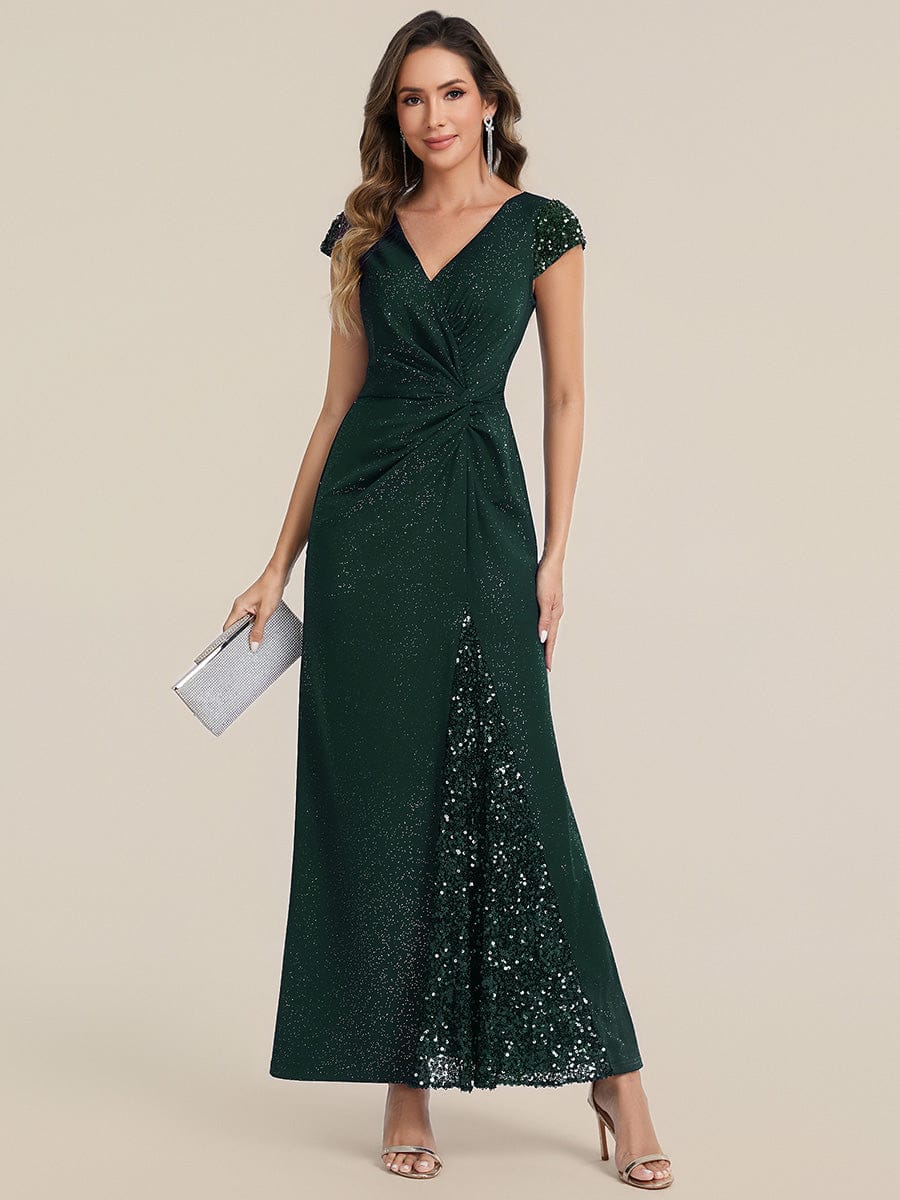 ever KAIA|Knotted Knit Cap Sleeve Dress - Image 38