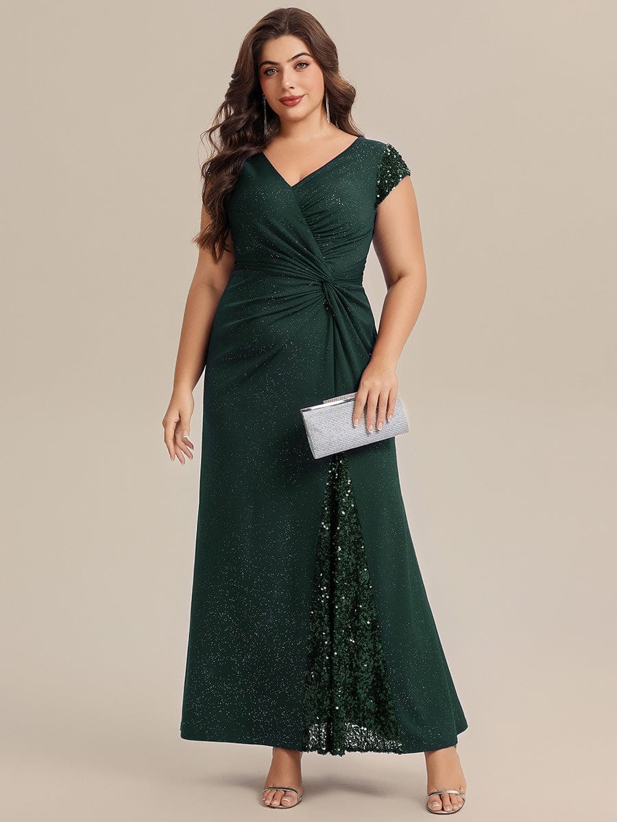 ever KAIA|Knotted Knit Cap Sleeve Dress - Image 40