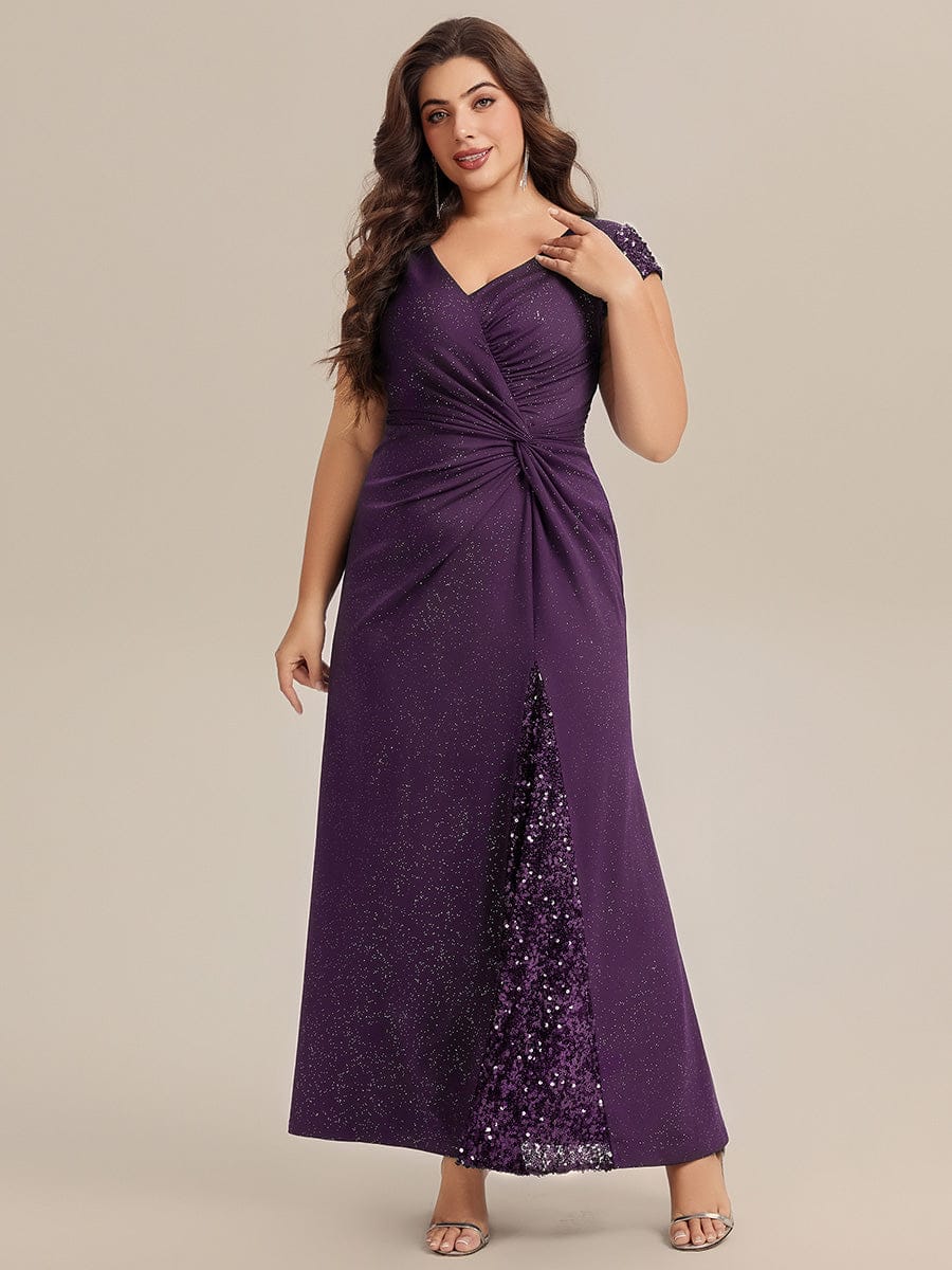 ever KAIA|Knotted Knit Cap Sleeve Dress - Image 52